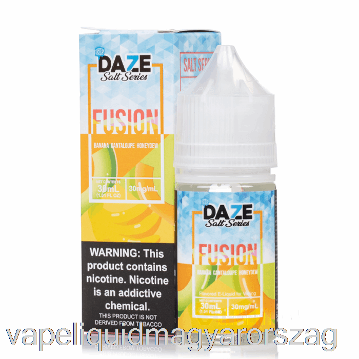 Jeges Banán Sárgadinnye Mézharmat - 7 Daze Fúziós Só - 30 Ml 50 Mg Vape E Cigi